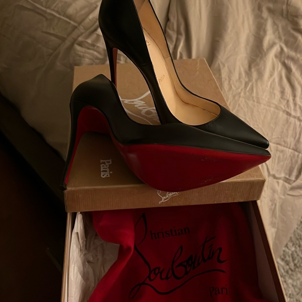 Red bottoms. Size 7.